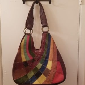 Pelley Studio Patchwork Leather Purse